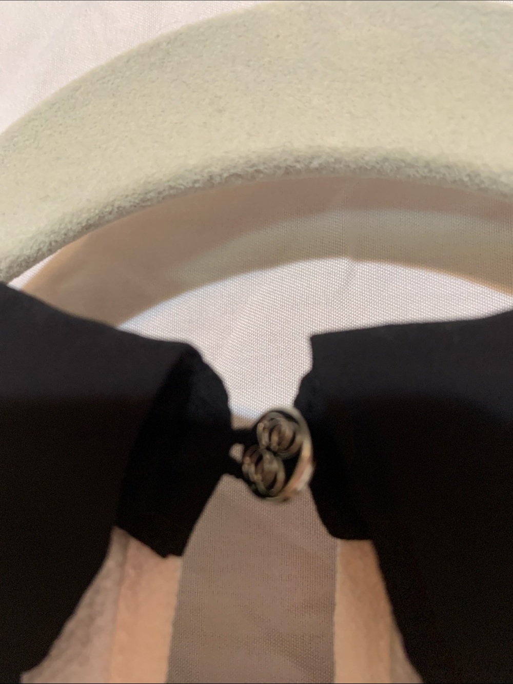 Cece white short sleeve blouse Peter Pan collar with black bow - Picture 6 of 7